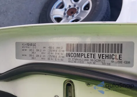 2020 Ram 2500 Tradesman 4X2 8' Box from USA, damaged, VIN 3C7WR4HJ4LG110444